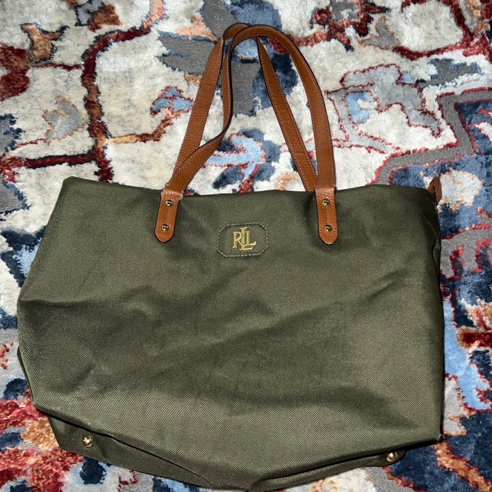 COPY - RLL canvas/leather 👜 purse